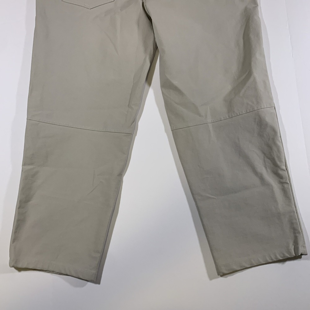 Lululemon Pants Mens 36x28‎ ABC Crop Pant Relaxed Utilitech Brown Tan Khaki - Picture 12 of 12